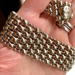 SG liquid metal choker necklace - Sergio Gutierrez